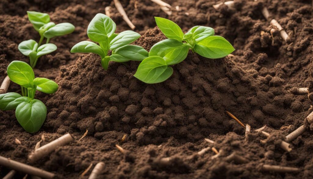 How does composting benefit soil quality?