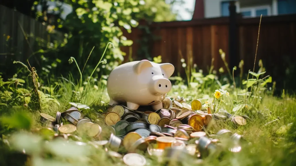 How does composting save money?