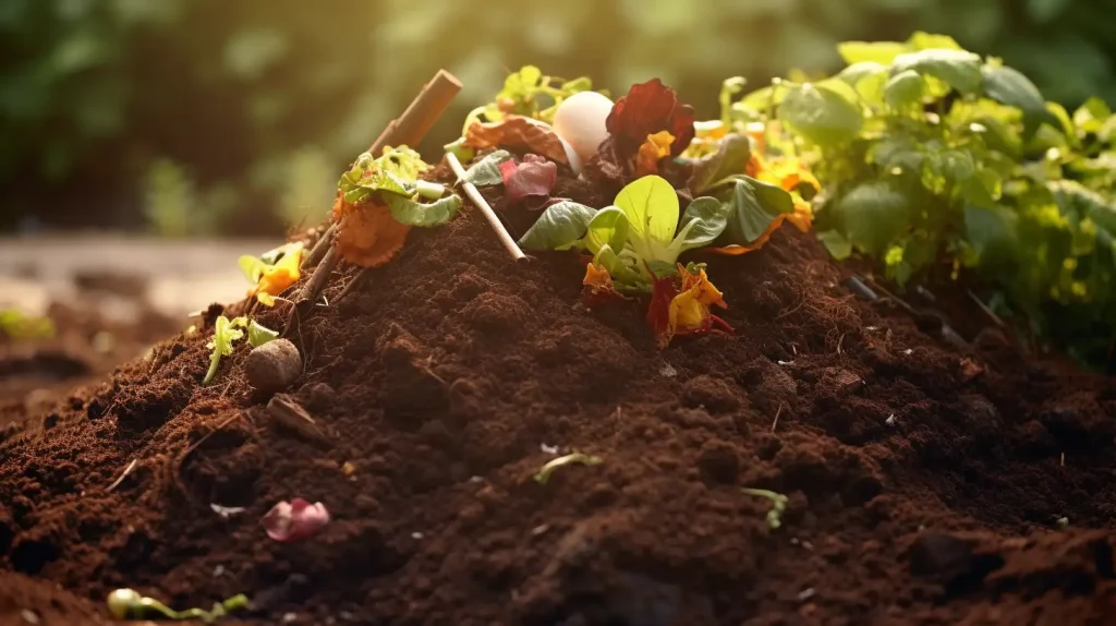 How do you solve composting problems like bad smell?