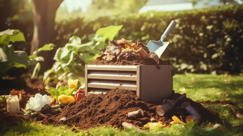 What are the basic requirements for composting?