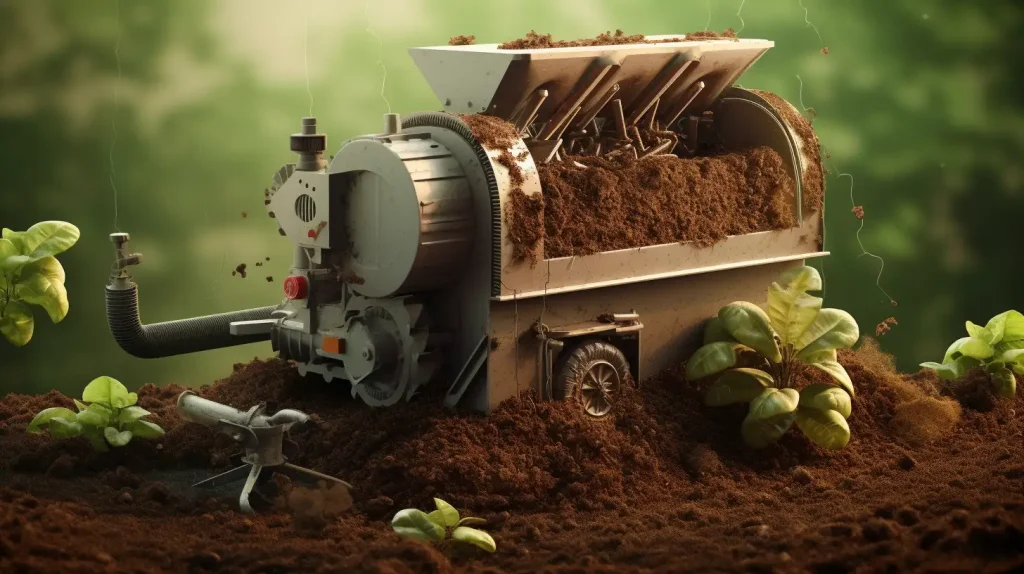 how composting machine works