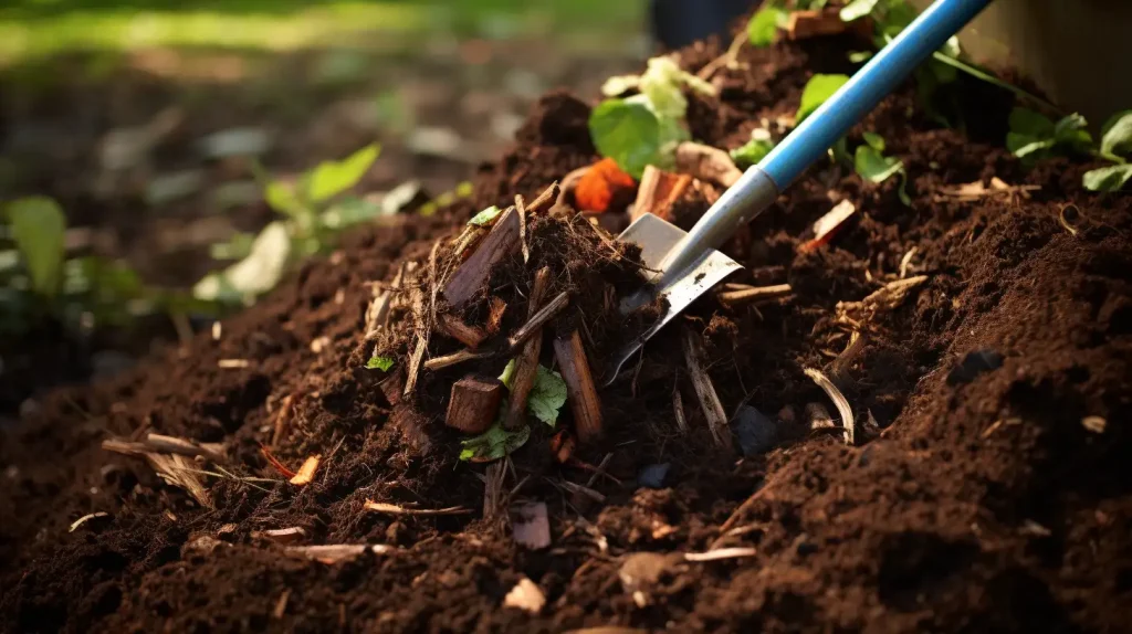 How do I fix a wet compost pile?