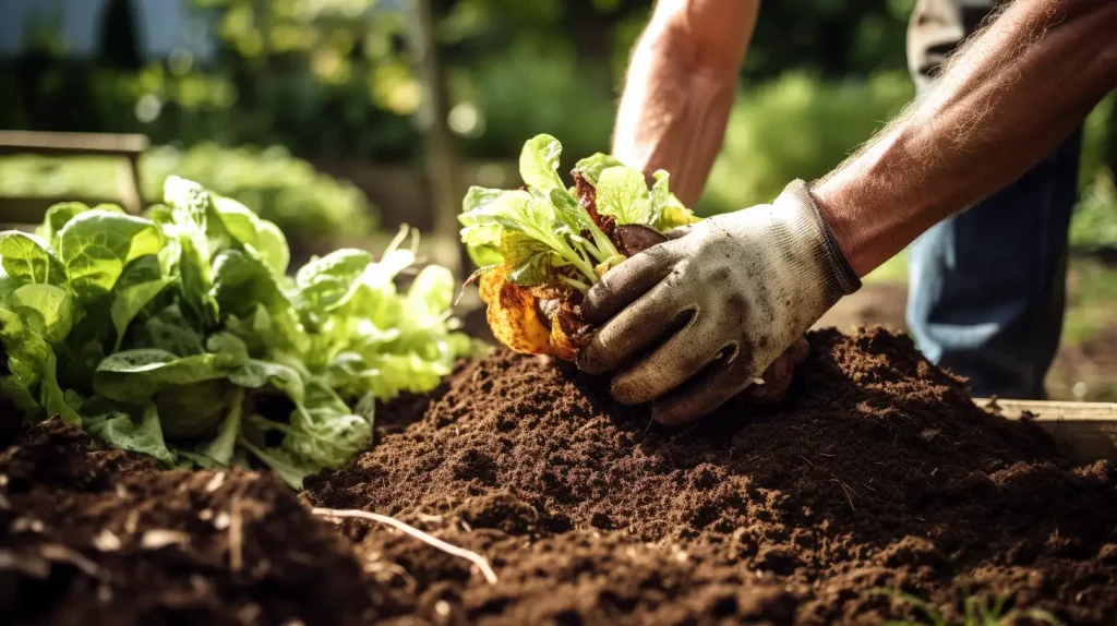 How do I use compost in my garden?